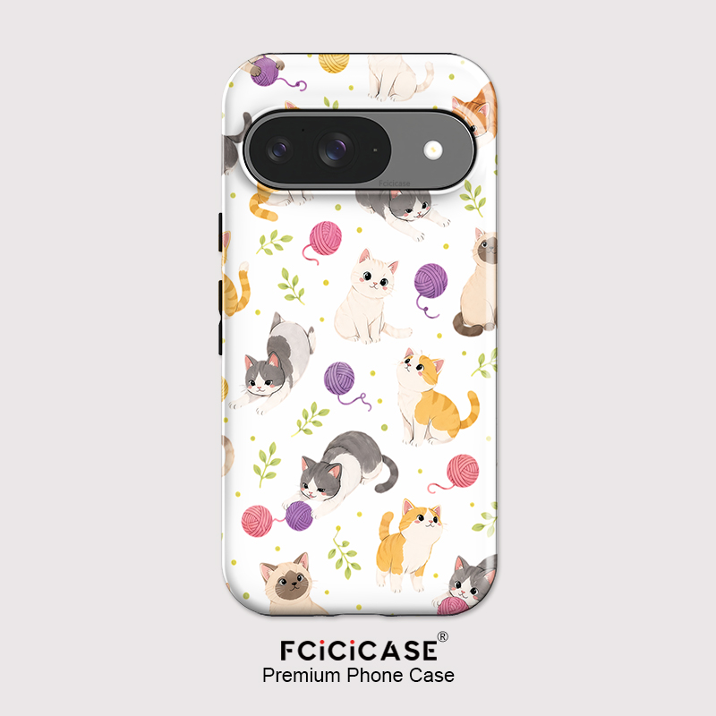 Google Pixel 9 - Matowe, odporne na wstrząsy etui Fcicicase
