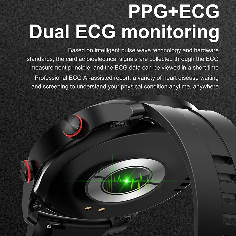 Ekg + PPG Bluetooth zadzwoń in – Smartwatch Custom recenzja i cena